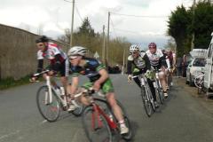 Favien AUDOUX à la course de Moutiers sur Lay