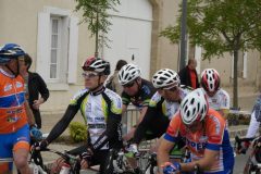 Alain au départ à St Hilaire des Loges
