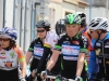 Départ de la course du Perrier avec Célia MARIE, Ernest ALLEE